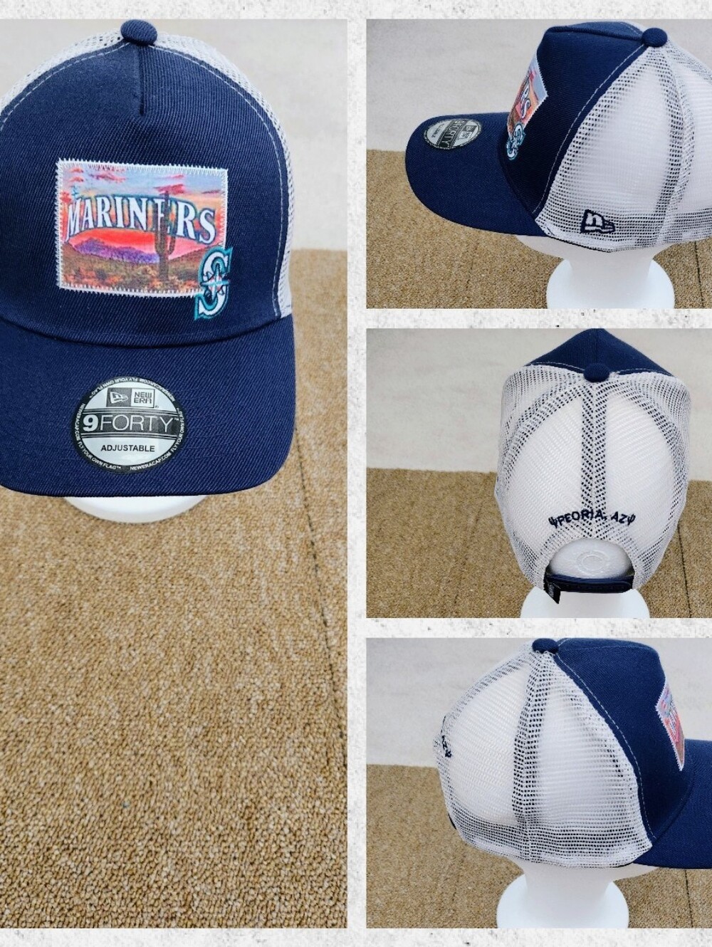 SEATTLE MARINERS MLB BASEBALL SNAPBACK HAT.